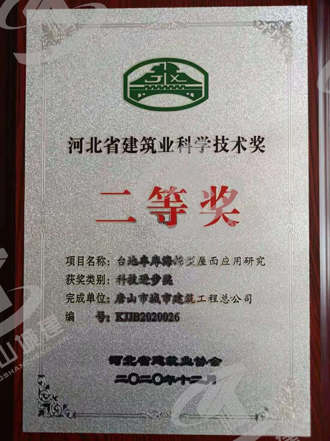 2020省（二等奖）台地车库海绵型屋面应用研究