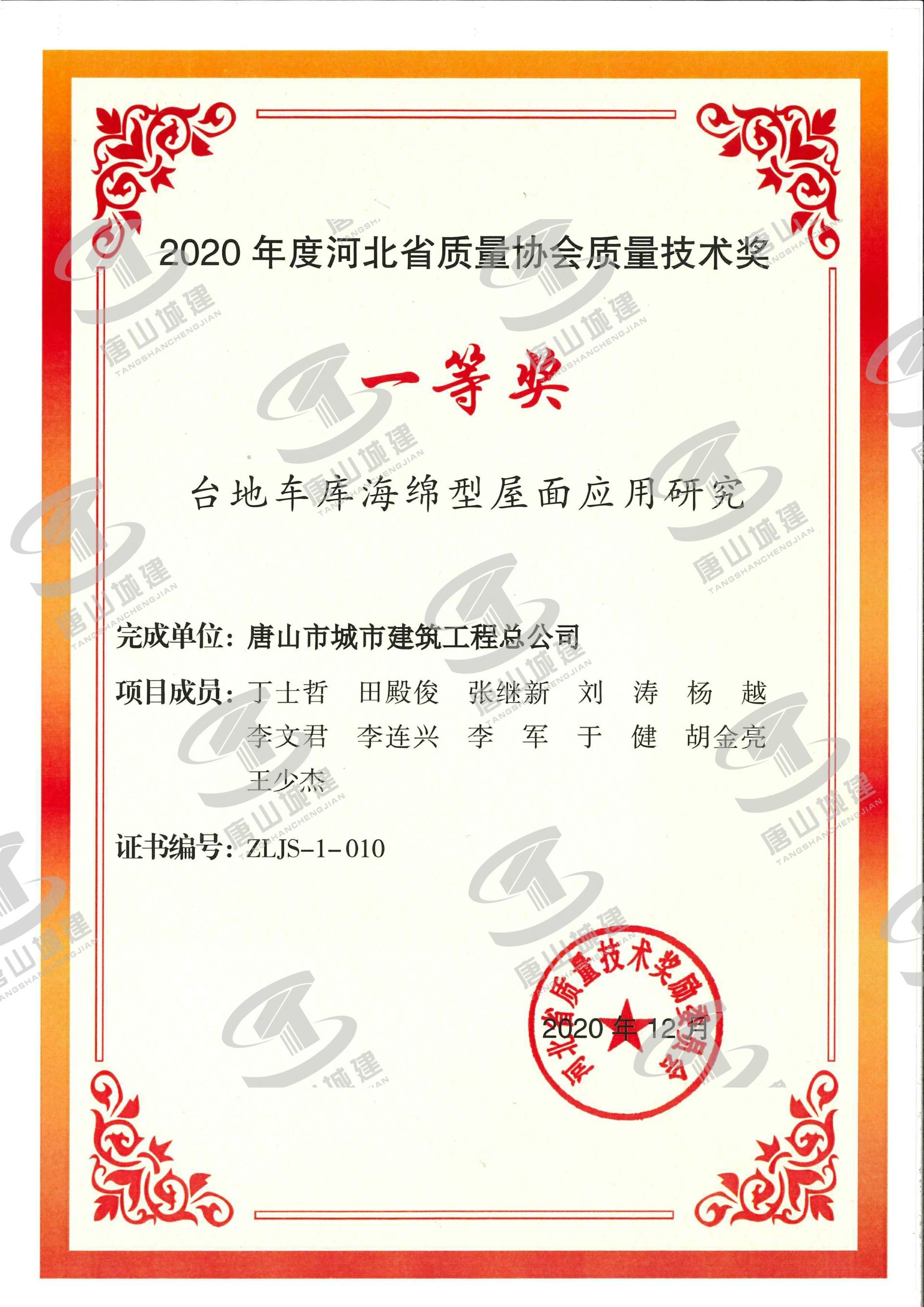 2020台地车库海绵型屋面应用研究